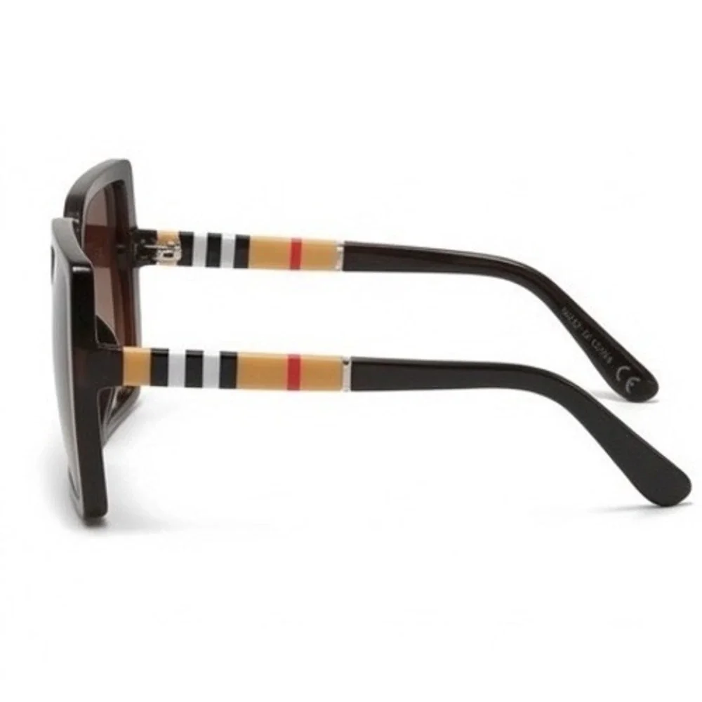 Women Sunglasses Large Geometric Eyewear Dark Chunky Frames Soft Faded Tints New
